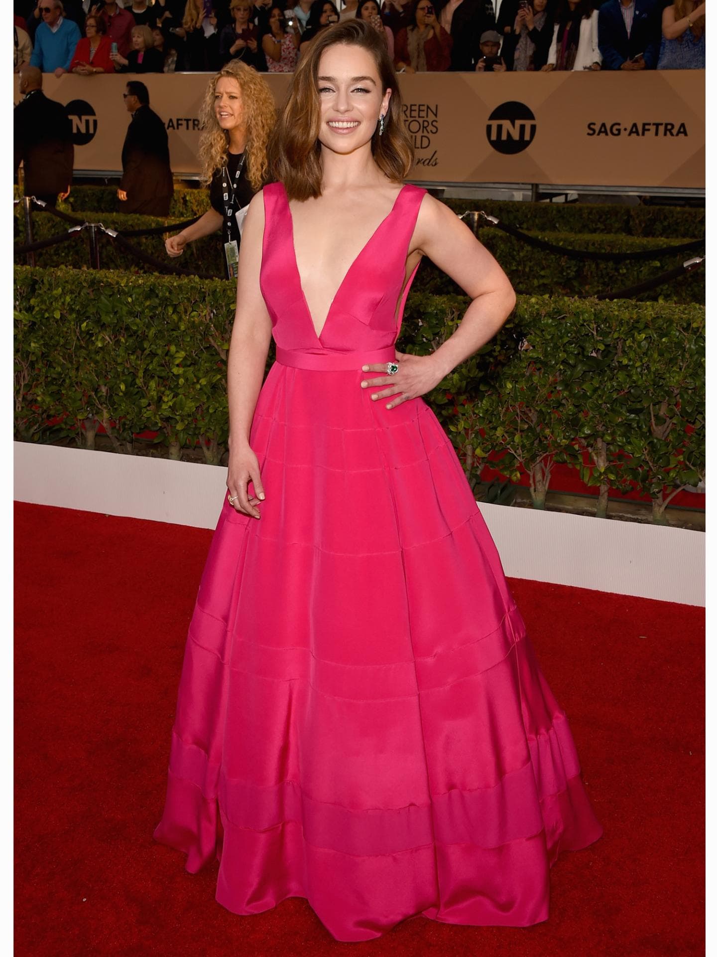 Emilia Clarke SAG Awards 2016 Emilia Clarke SAG Awards 2016