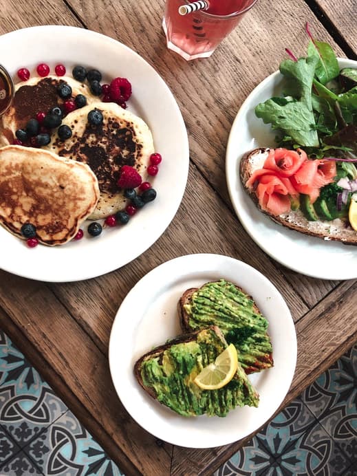 Verschiedene vegane Gerichte