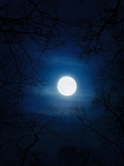 Februar-Vollmond