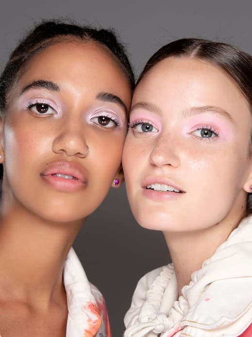 Watercolor Make-up Trend Aquarell Lidschatten