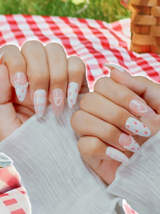 Picknick Nails Nageltrend