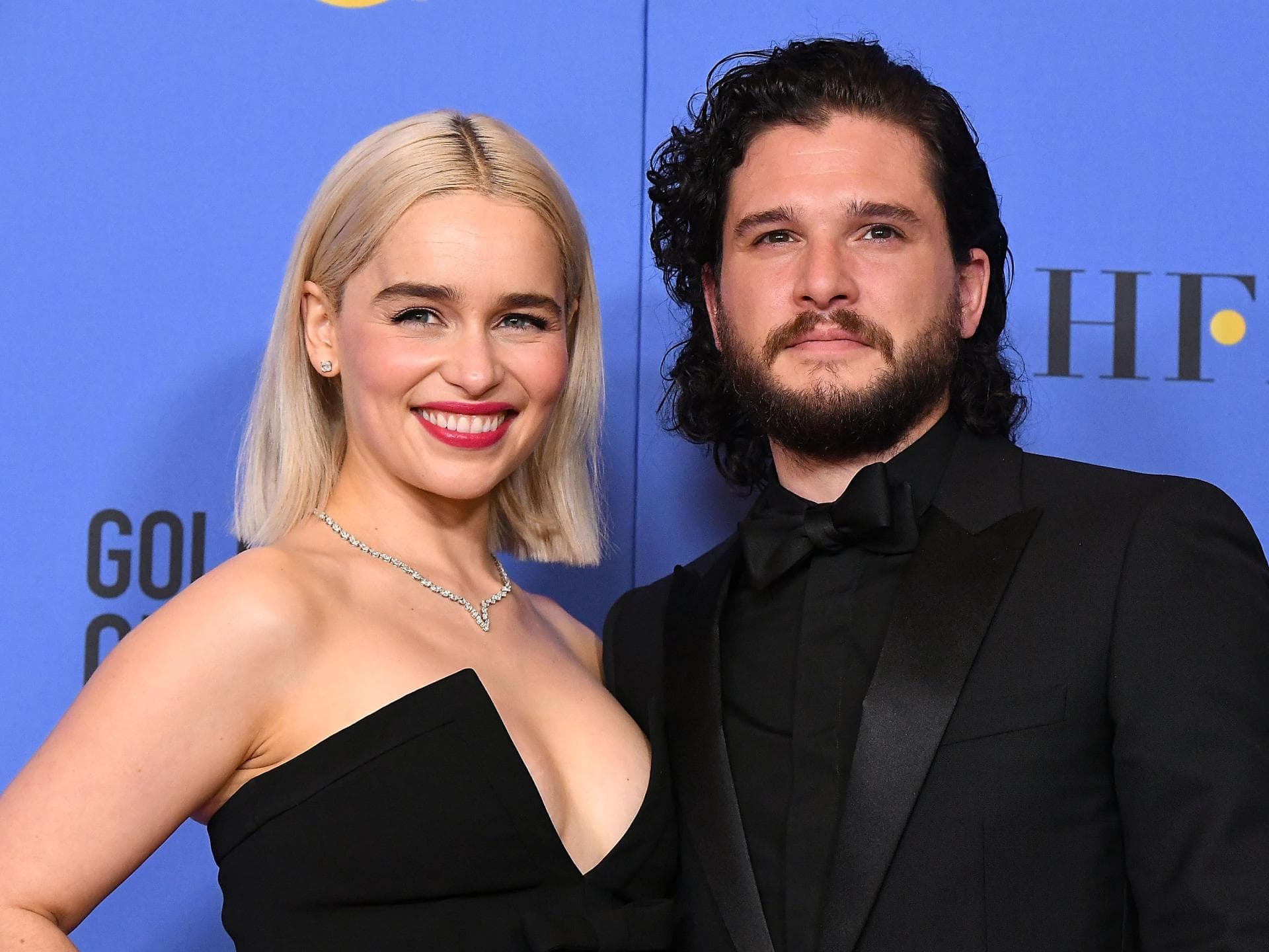 Emilia Clarke und Kit Harington