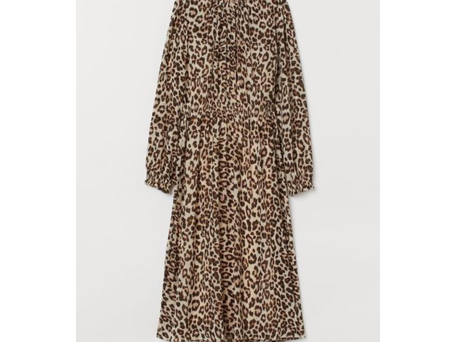 Kleid mit Leo-Print