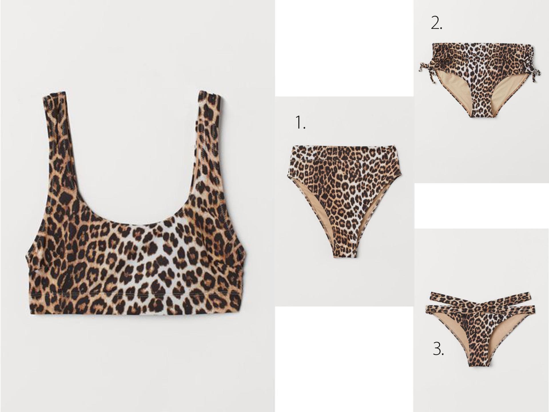 Bikini Leo Print