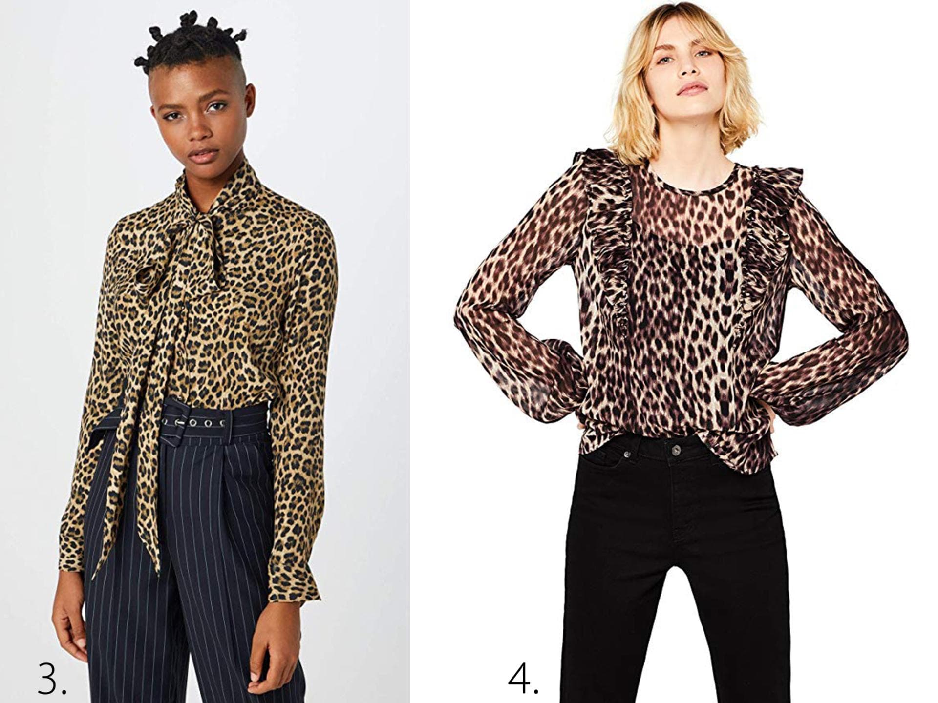 Blusen Animal Look