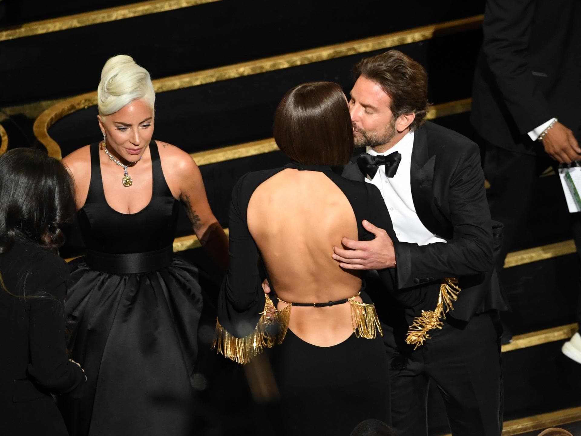 Bradley Cooper, Irina Shayk und Lady Gaga