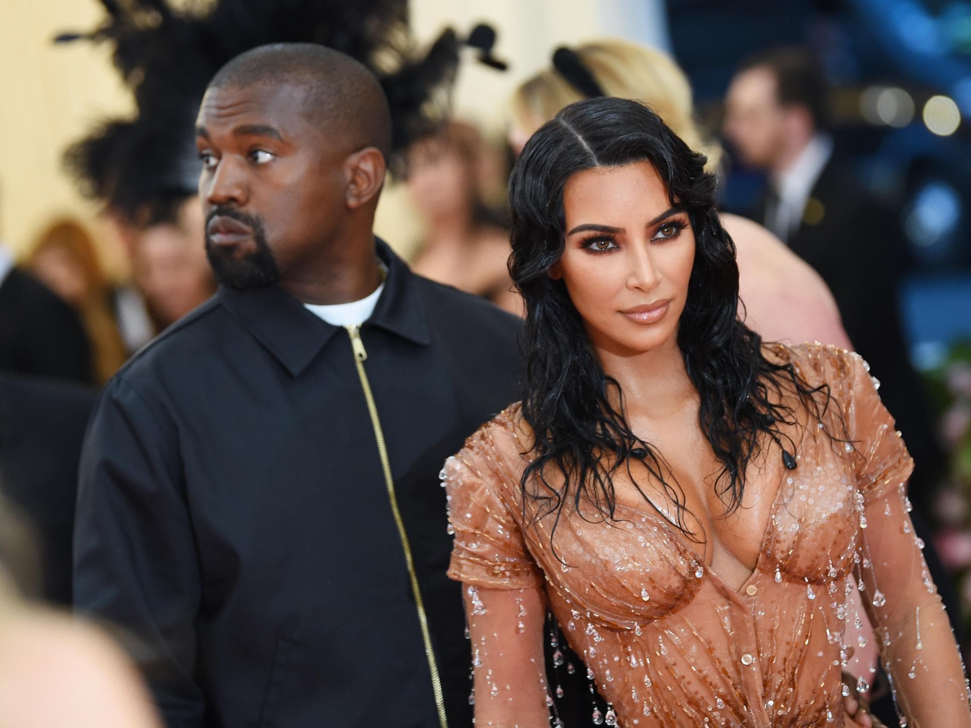 Kim Kardashian und Kanye West