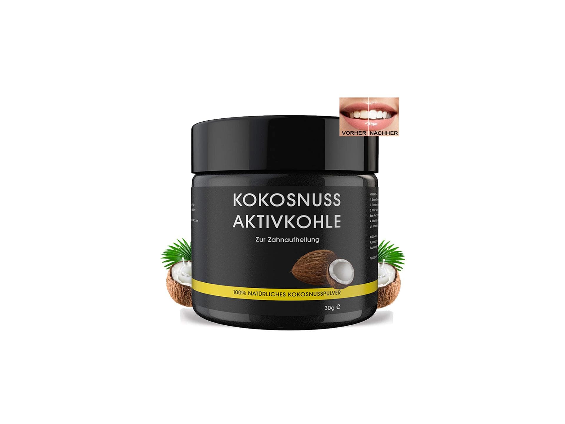 Aktivkohle Kokosnuss