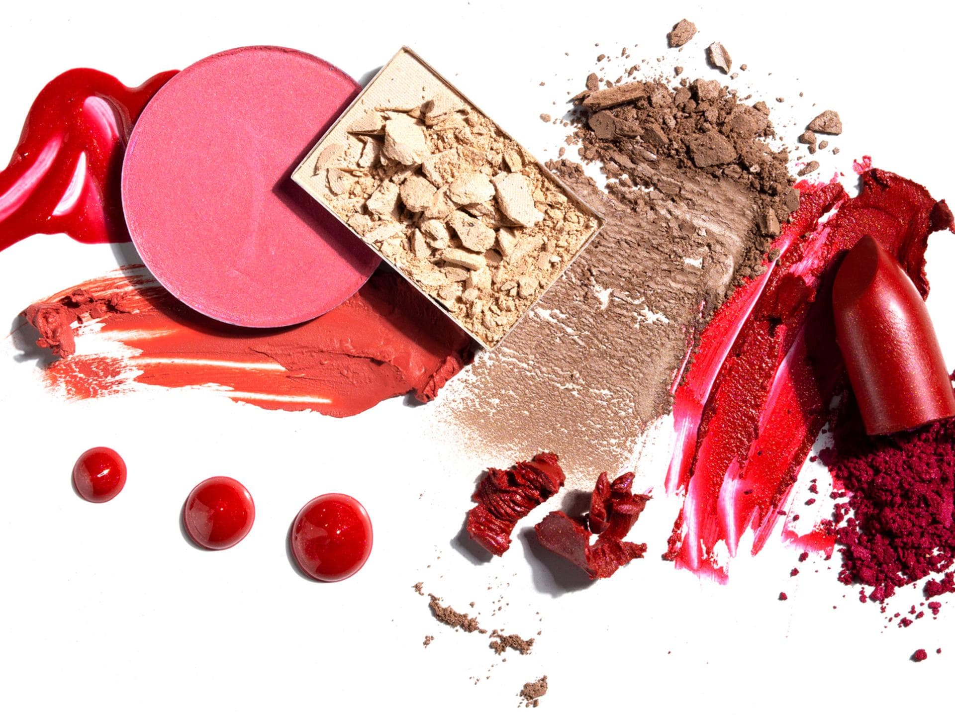 Make-up Flecken