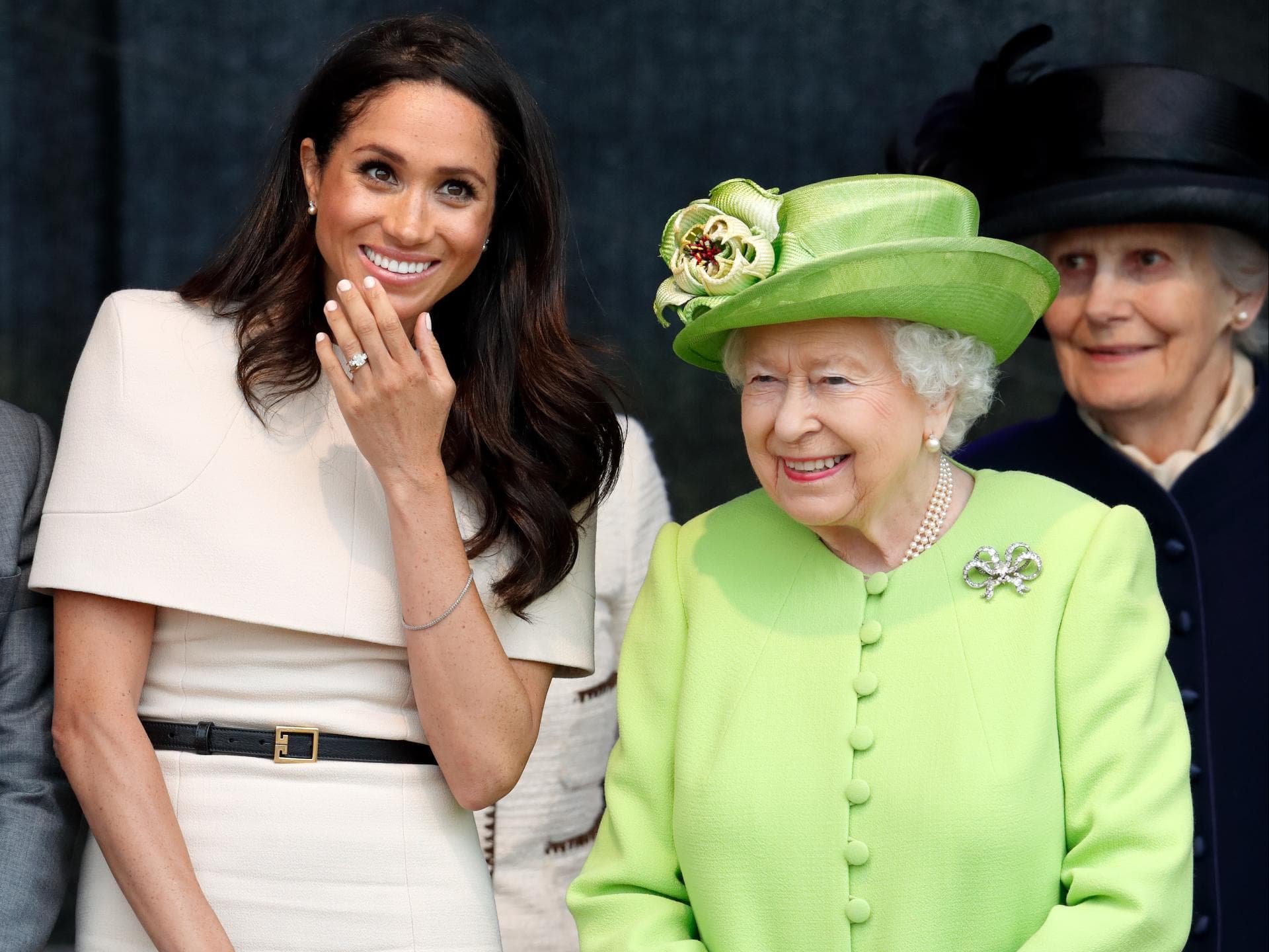 Herzogin Meghan und Queen Elizabeth 