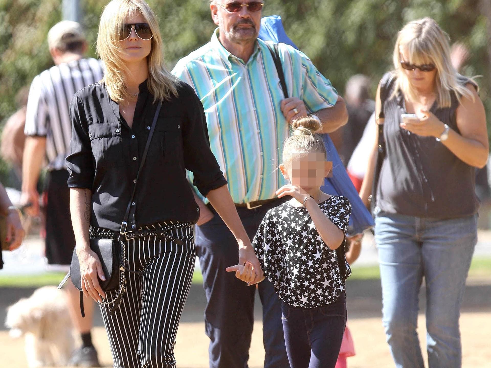 Heidi Klum mit Tochter Leni Heidi Klum mit Tochter Leni
