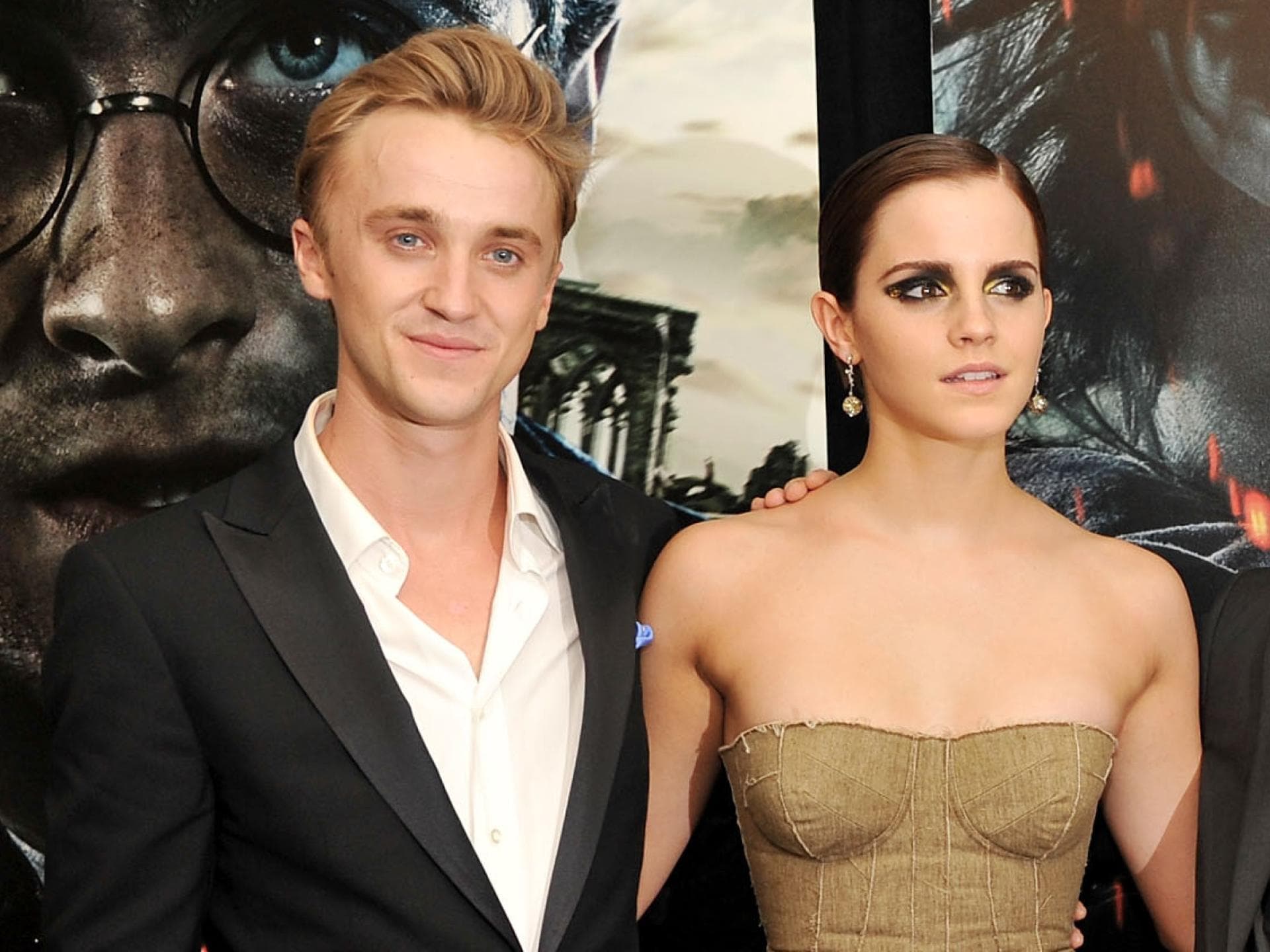 Tom Felton und Emma Watson Tom Felton und Emma Watson