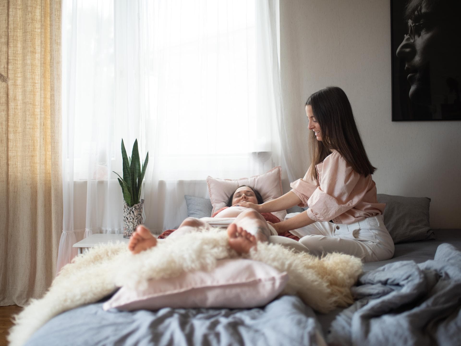 doula schwangere frau