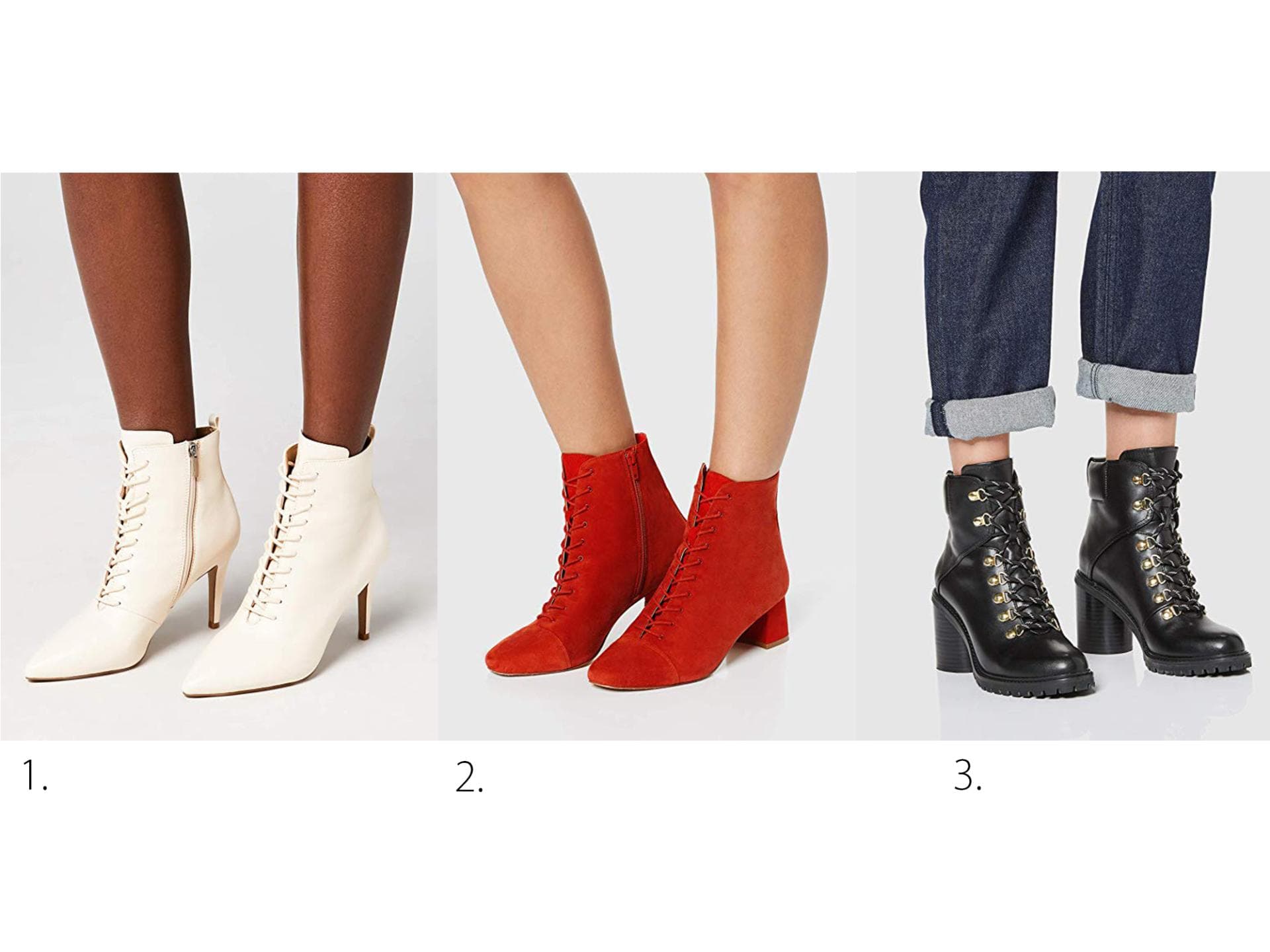Lace up Boots zum Nachshoppen Lace up Boots zum Nachshoppen