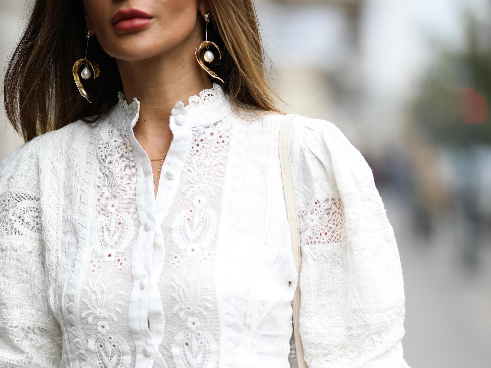 Chiffonbluse Trendteil im Herbst Chiffonbluse Trendteil im Herbst