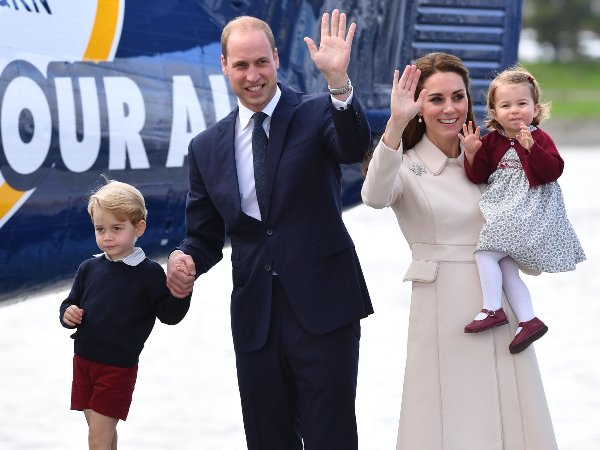 Blogartikel: So teuer ist das Leben der Royal Kids Royals Kate und William mit Kindern