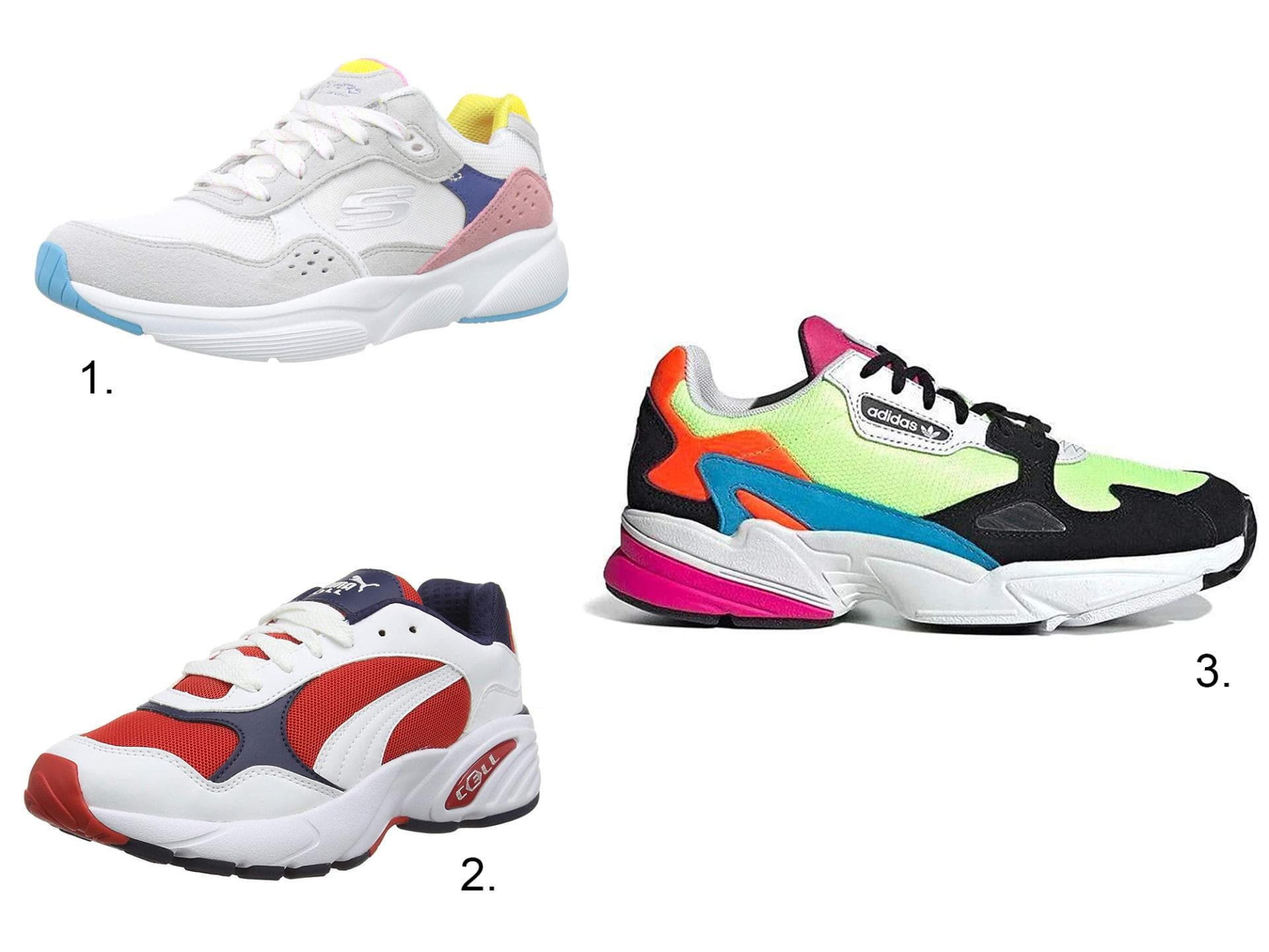 Chunky Sneaker 3er Collage Chunky Sneaker 3er Collage