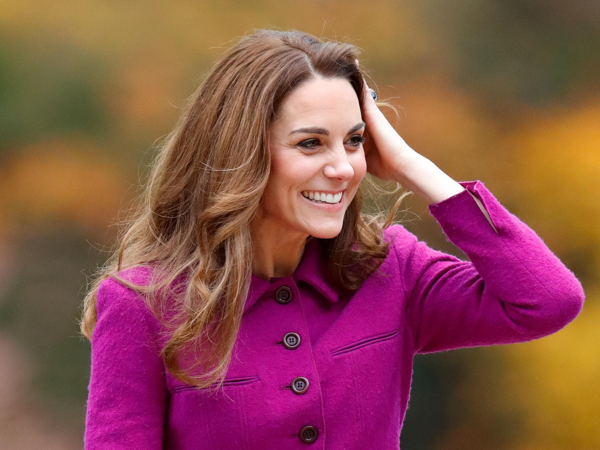 lebensmittel gegen graue haare kate middleton glücklich lacht