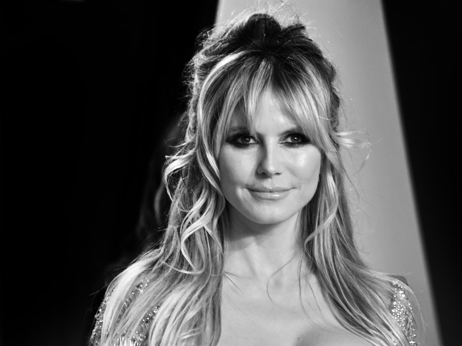 heidi Klum coronavirus heidi Klum schwarz weiß