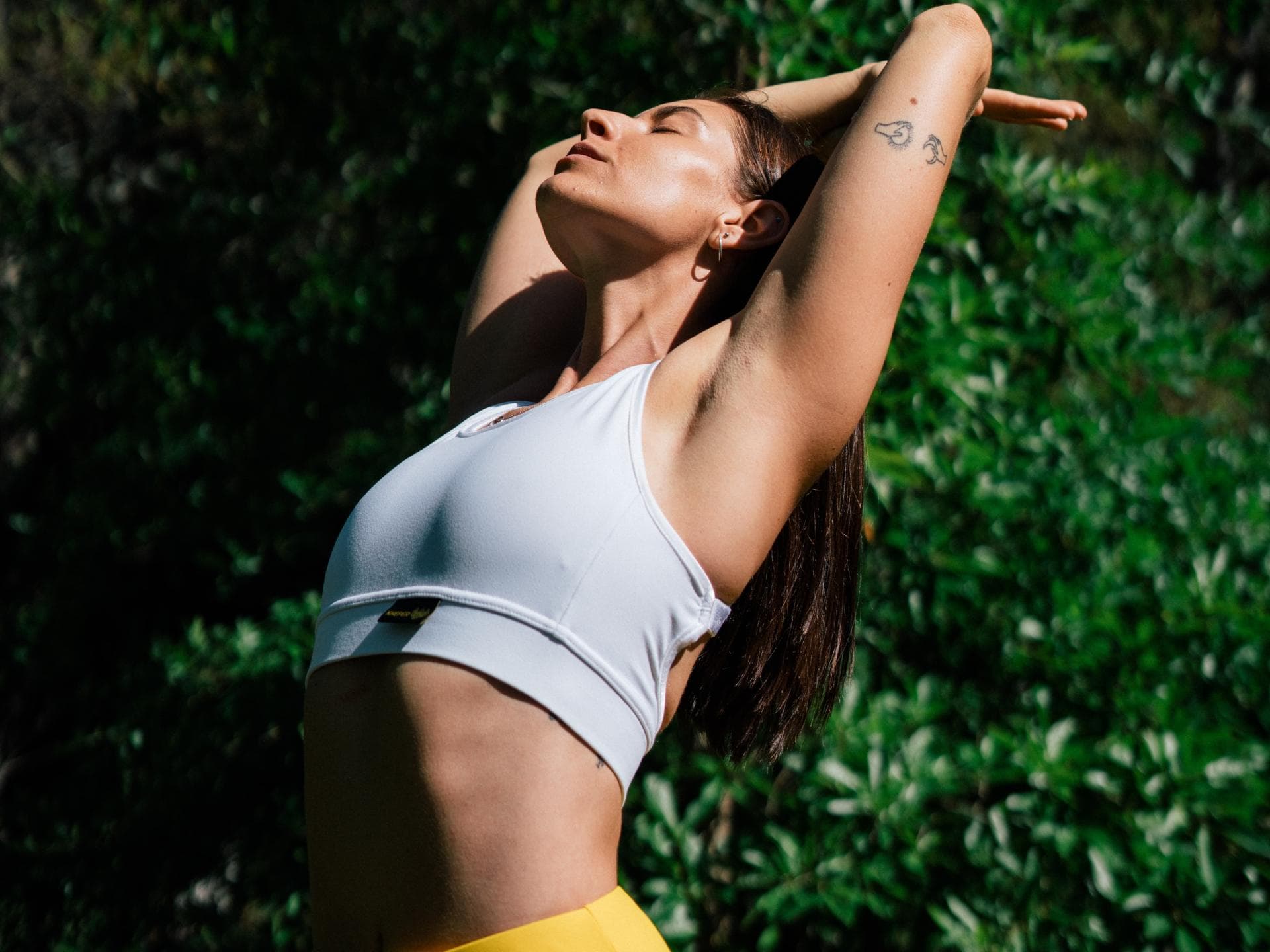 Frau beim Sport in der Natur