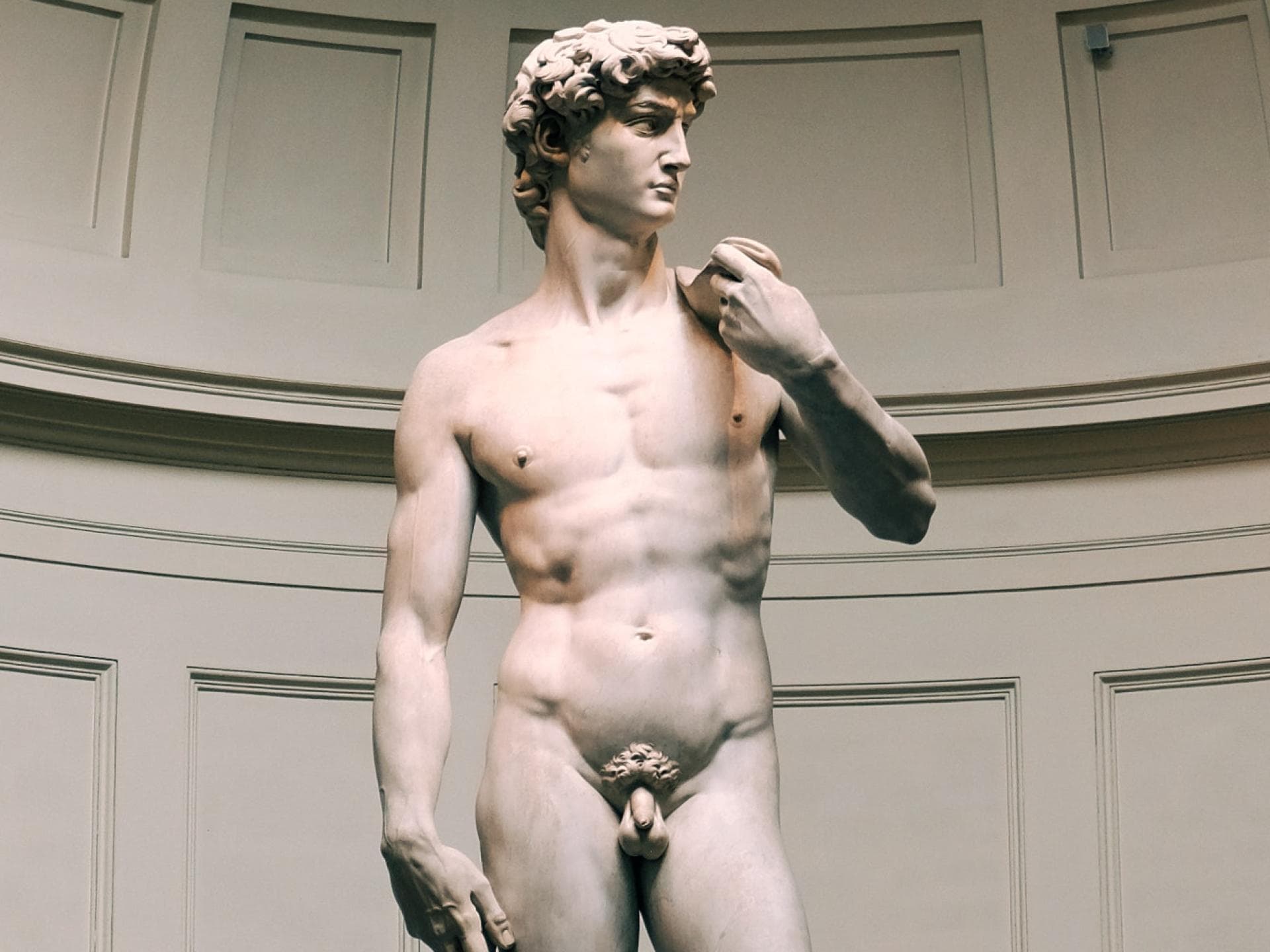 Statue Mann Nackt