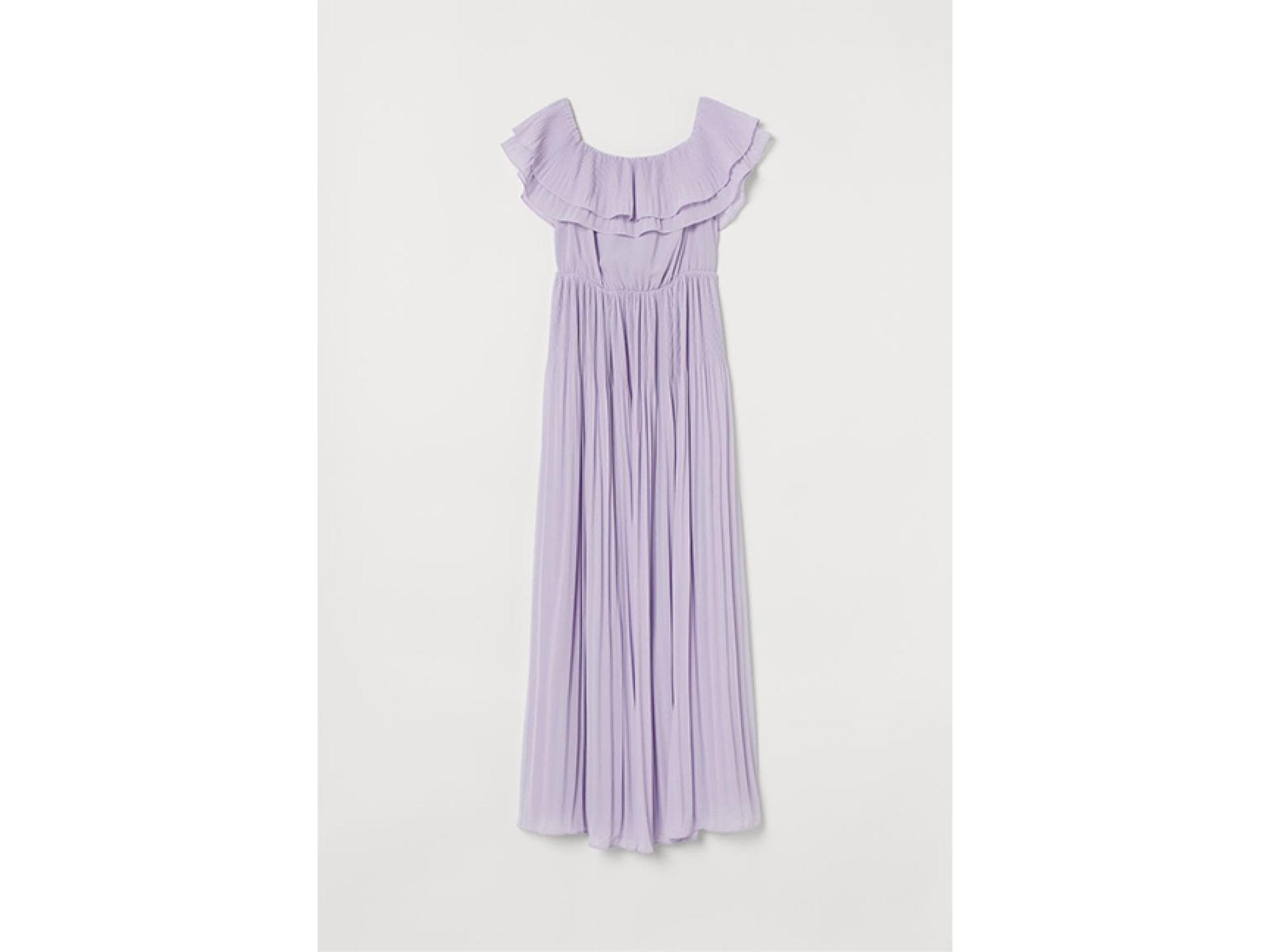 H&M Kleid Pastellfarbe in lila