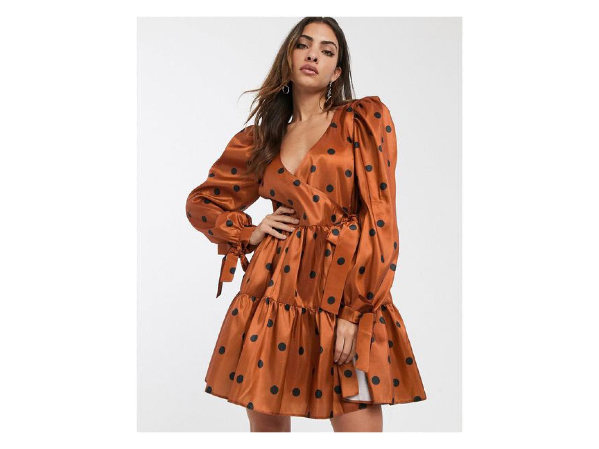 Asos Kleid mit Tupfen