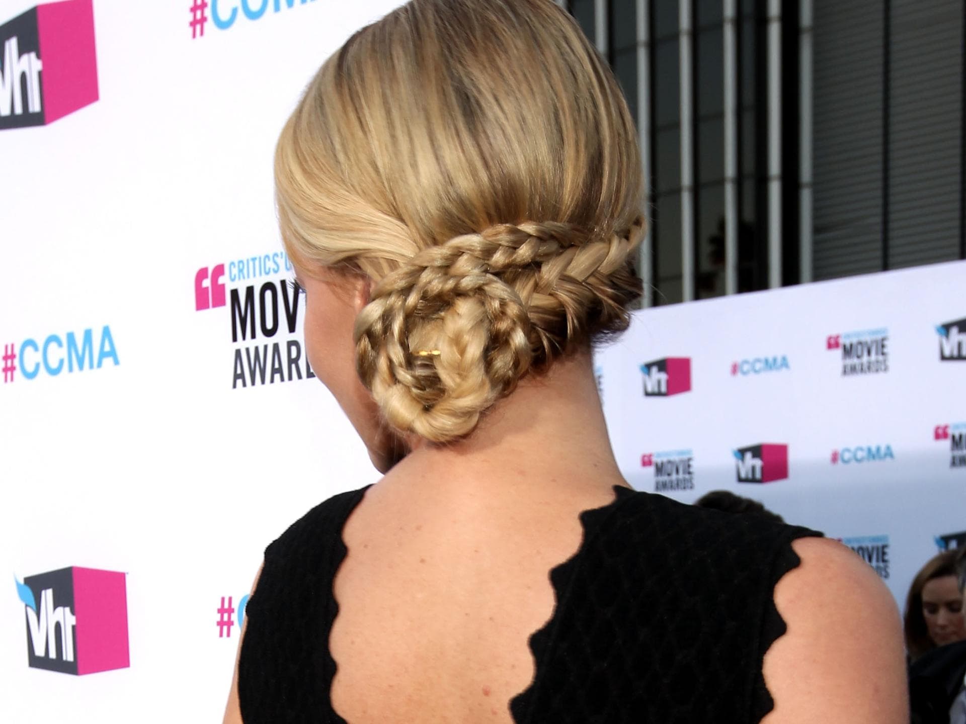 Flechtfrisur von Charlize Theron