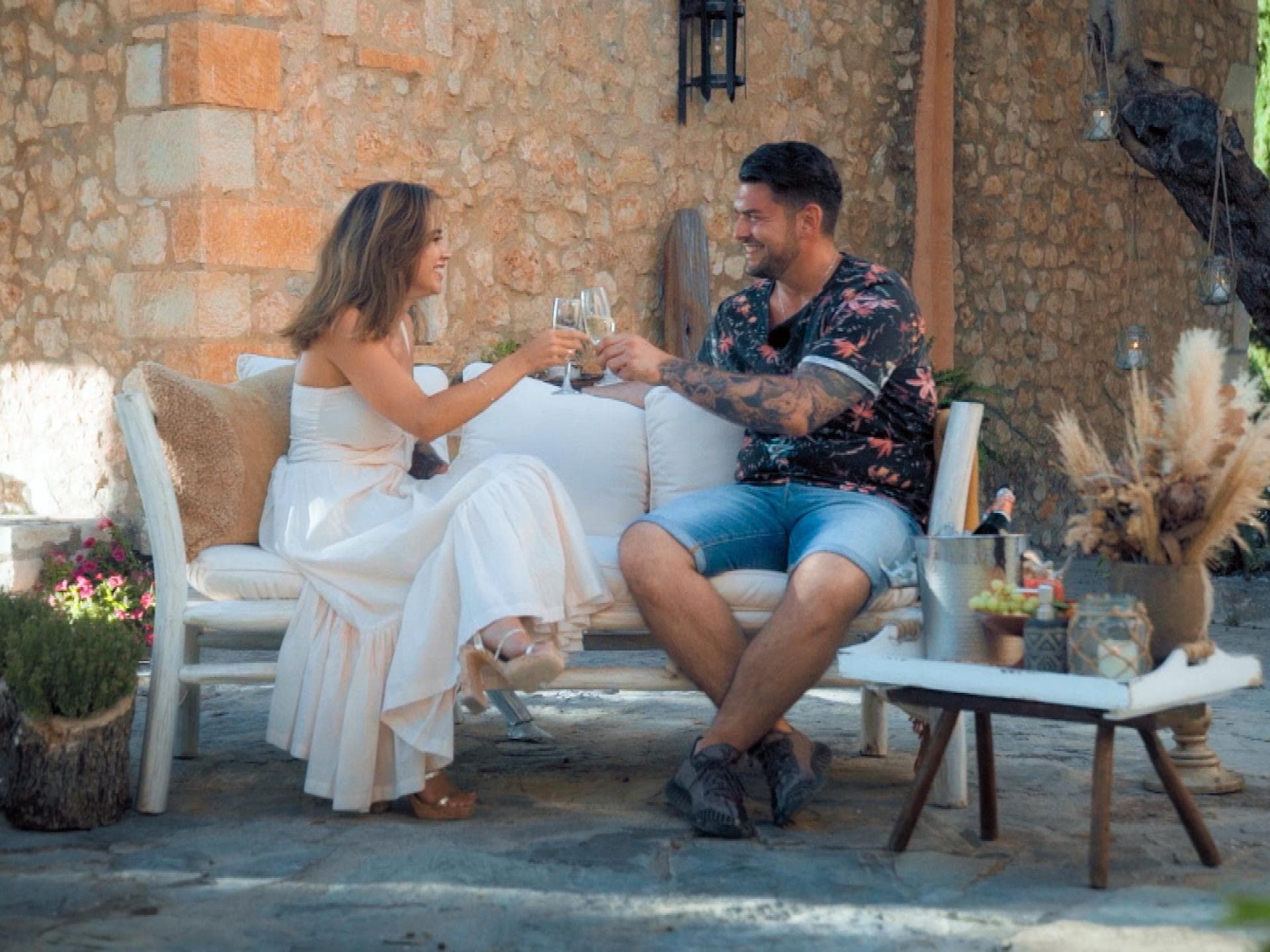 Die BAchelorette Melissa und Ioannis Einzeldate