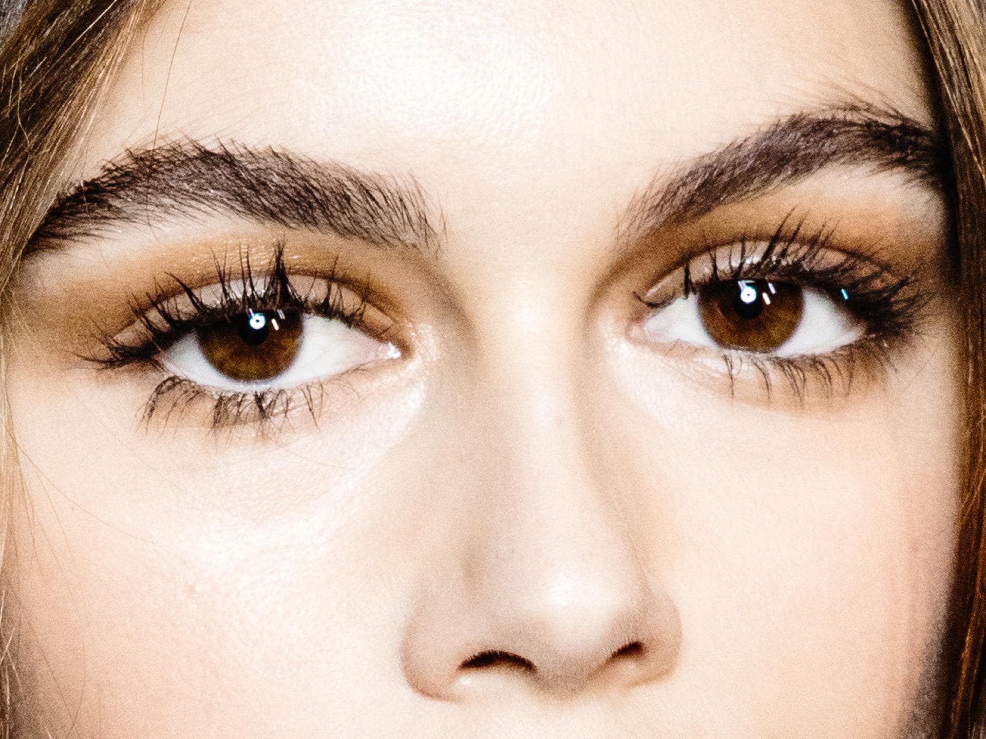Kaia Gerber lange Wimpern