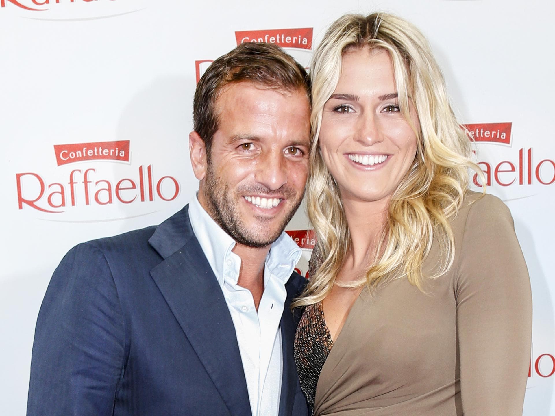 Rafael van der Vaart und Frau Estevania 