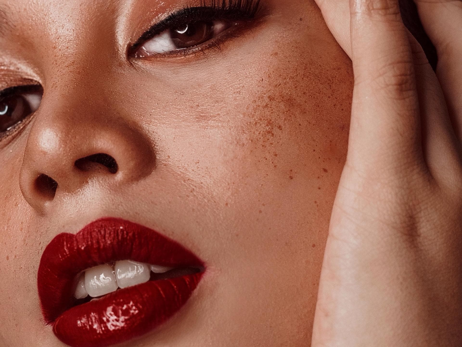 Roter Lippenstift