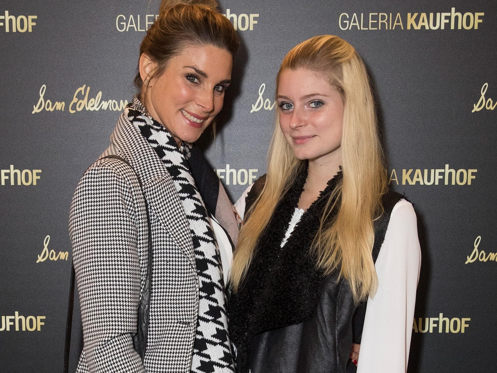 Claudelle Deckert mit Tochter Romy