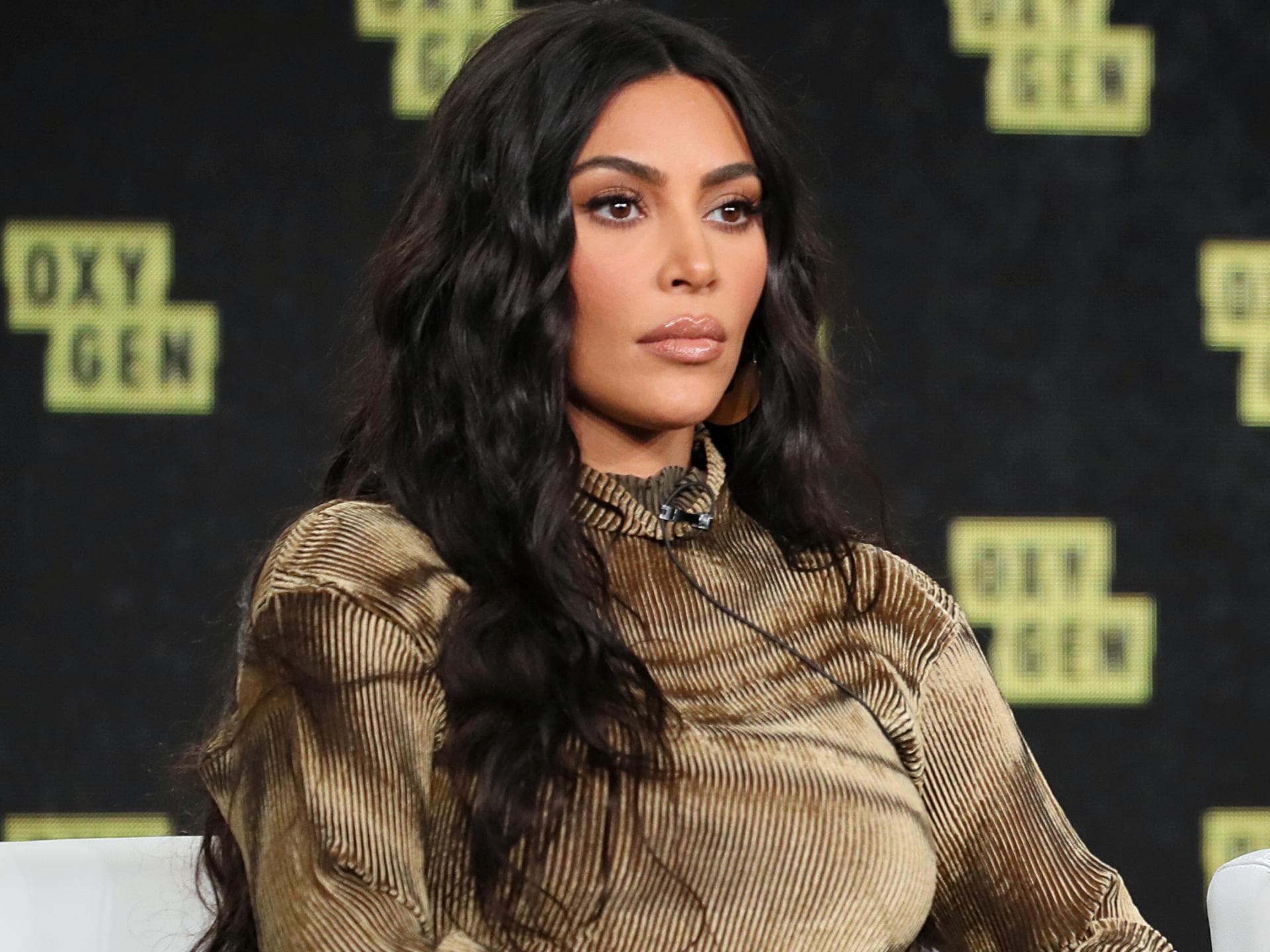 Kim Kardashian Trennung von Kanye West Kim Kardashian genervter Blick