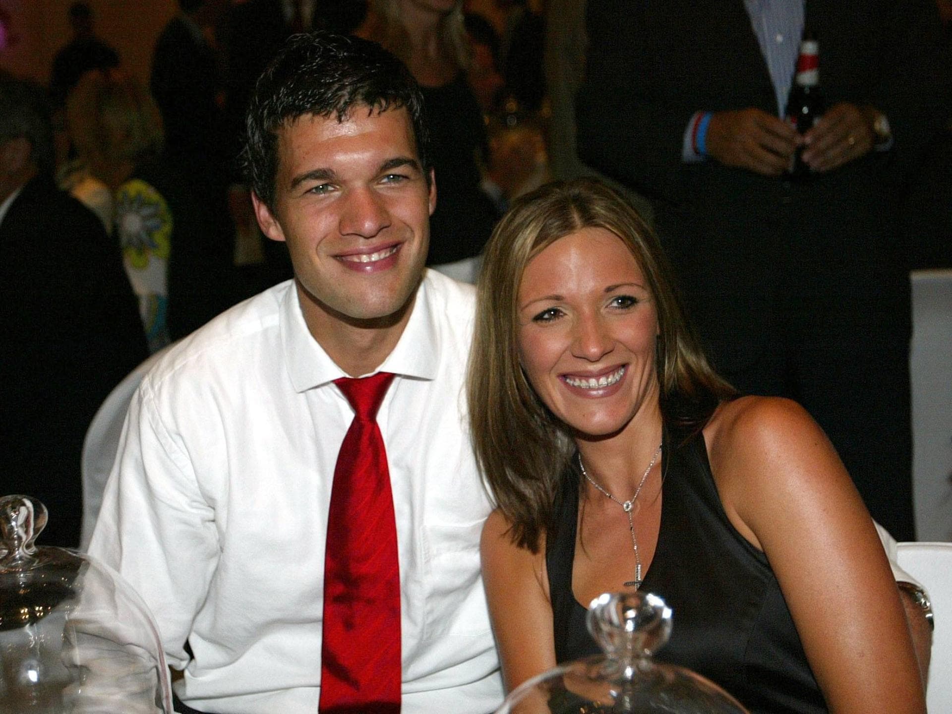 Michael Ballack und Simone Mecky-Ballack früher