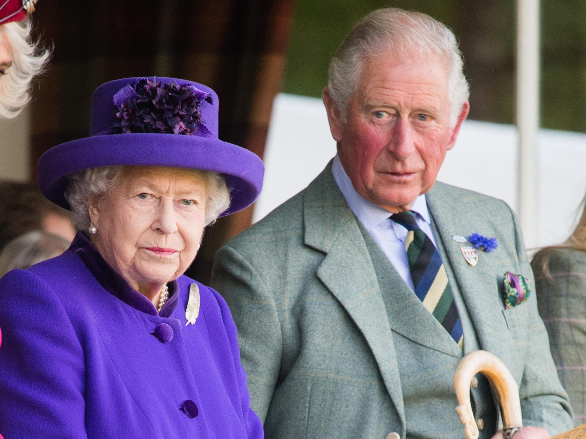 Queen Elizabeth und Prinz Charles Queen Elizabeth und Prinz Charles