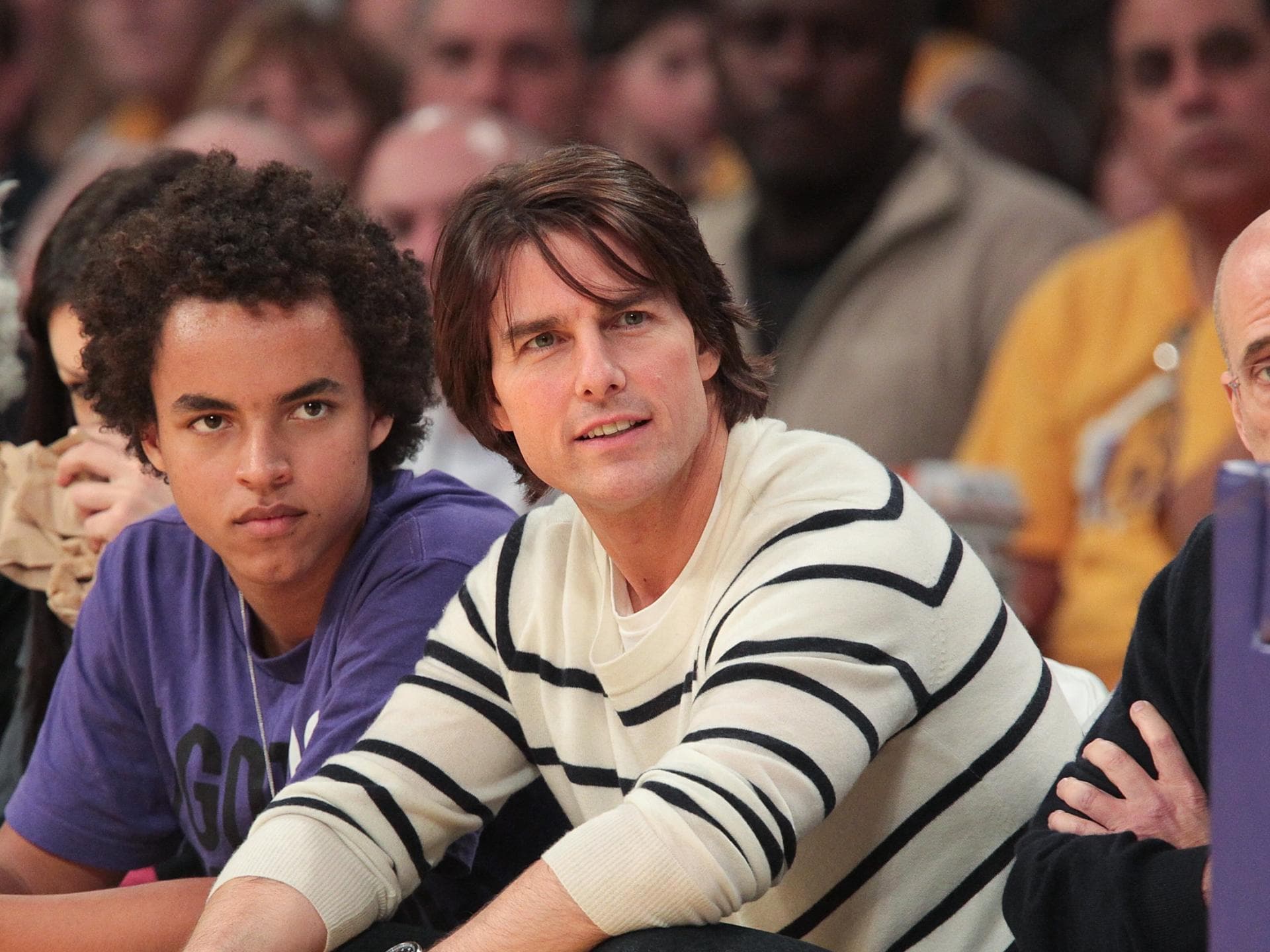 Connor Cruise und Tom Cruise