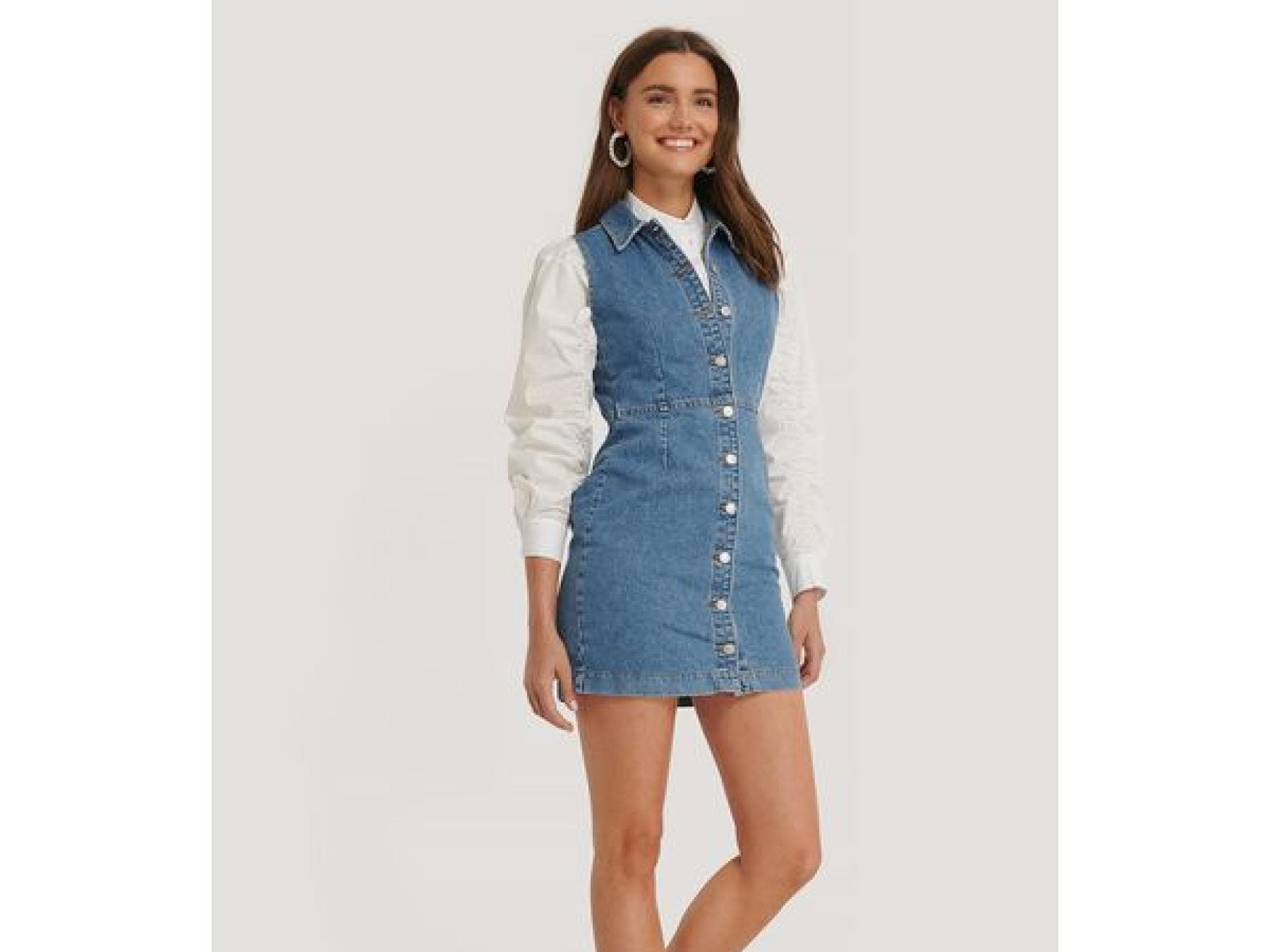 Denim-Minikleid