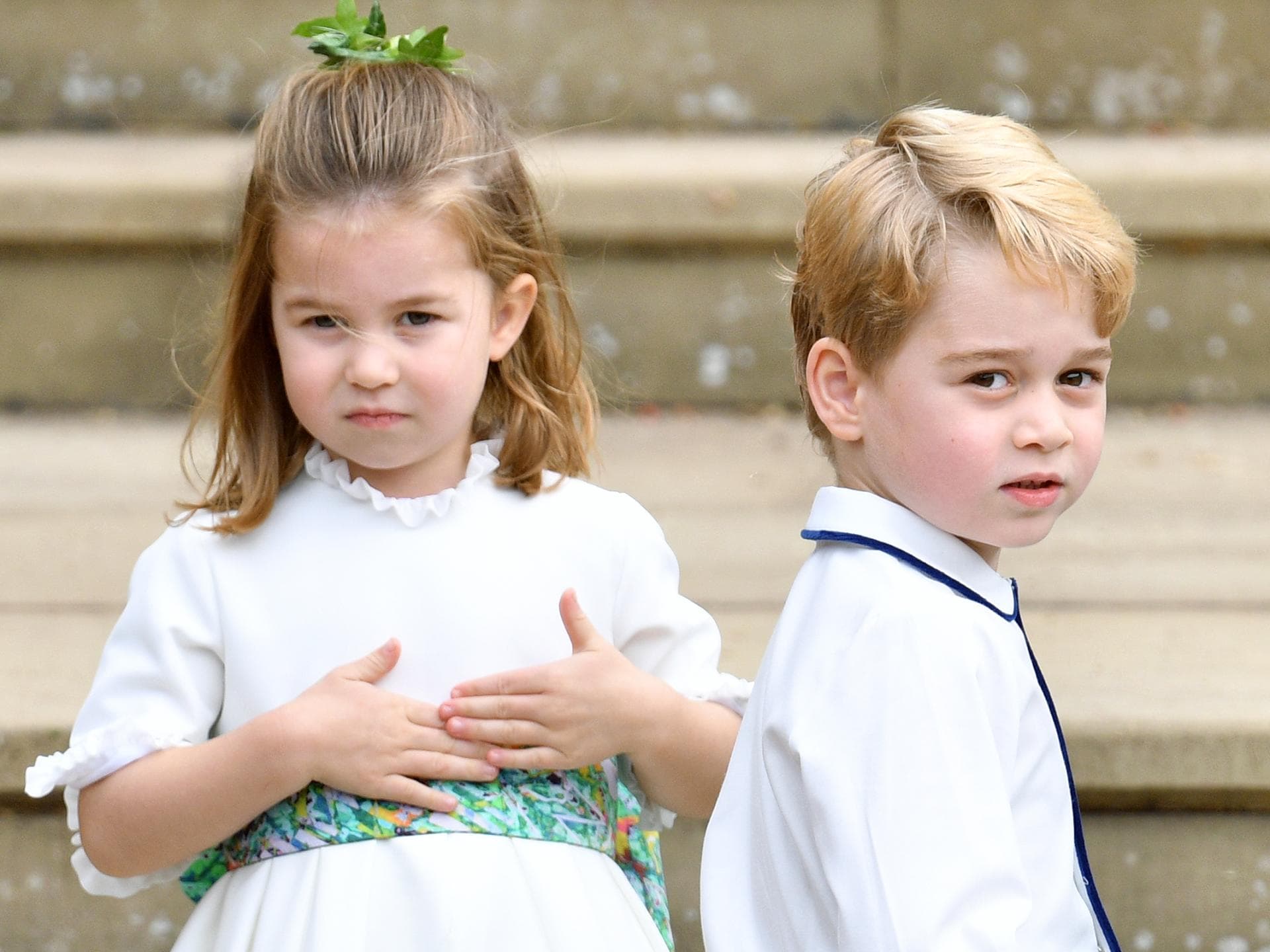 Prinzessin Charlotte und Prinz George