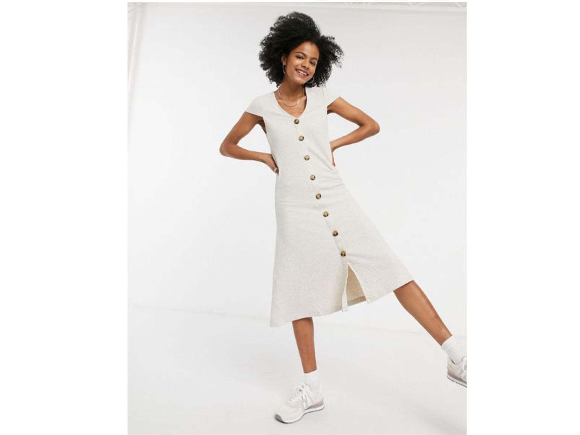 Beige Kleid Beige Kleid