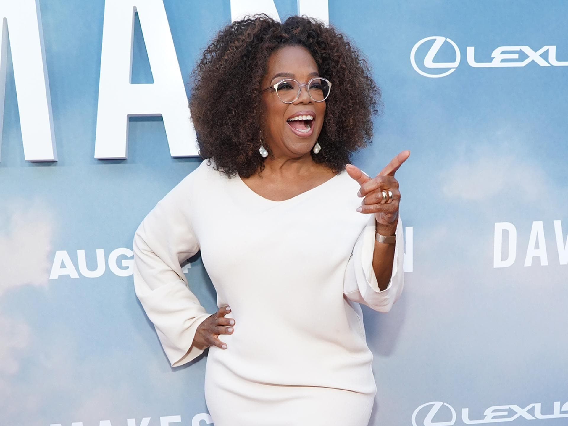 Oprah Winfrey mit Brille