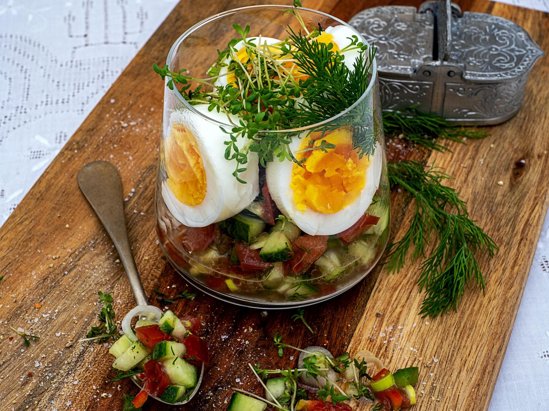 Osterrezept: Eier im Glas