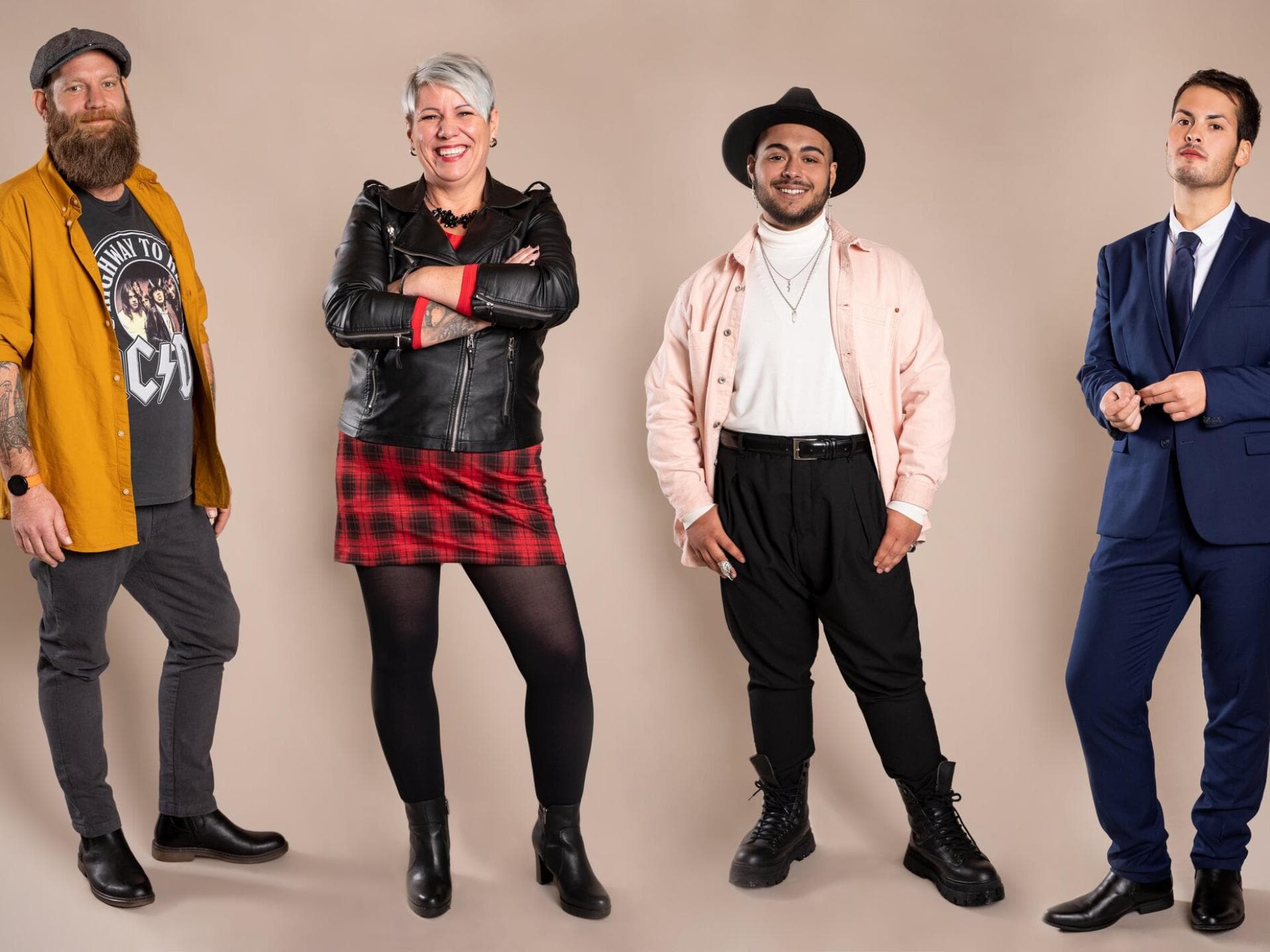 Ole, Sonja, Luca und Gianluca