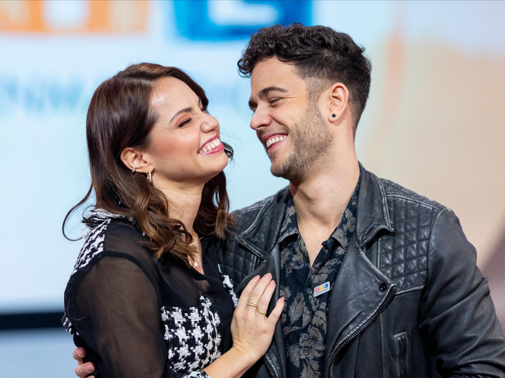 Luca Hänni und Christina Luft