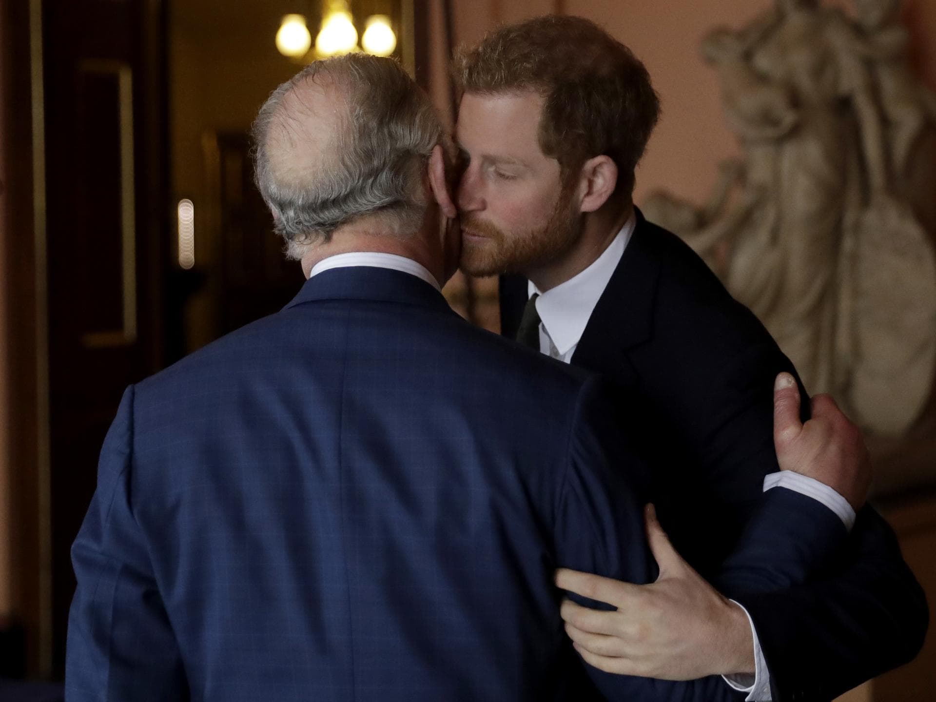 Prinz Harry und Prinz Charles