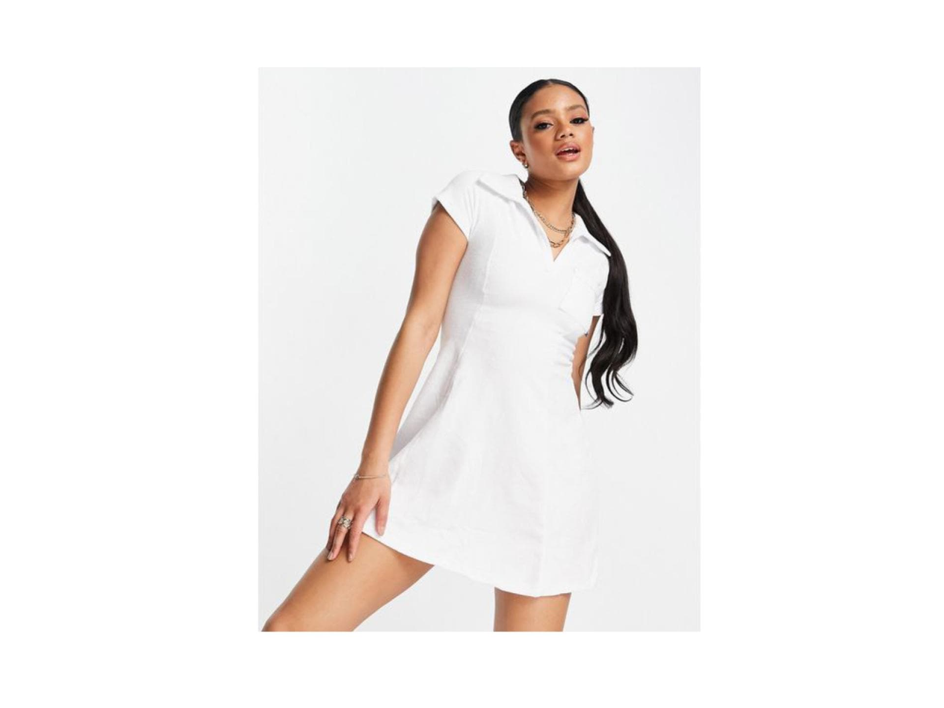 Tenniskleid weiß 