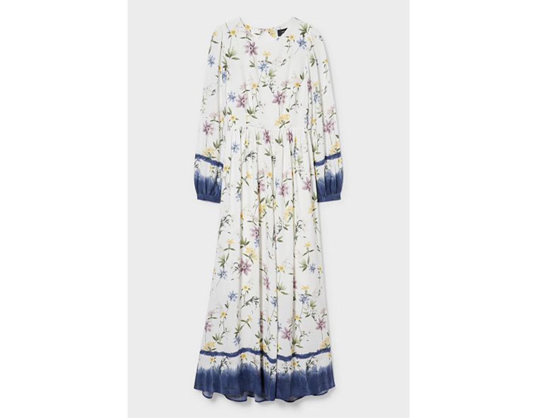 Geblümtes Maxikleid