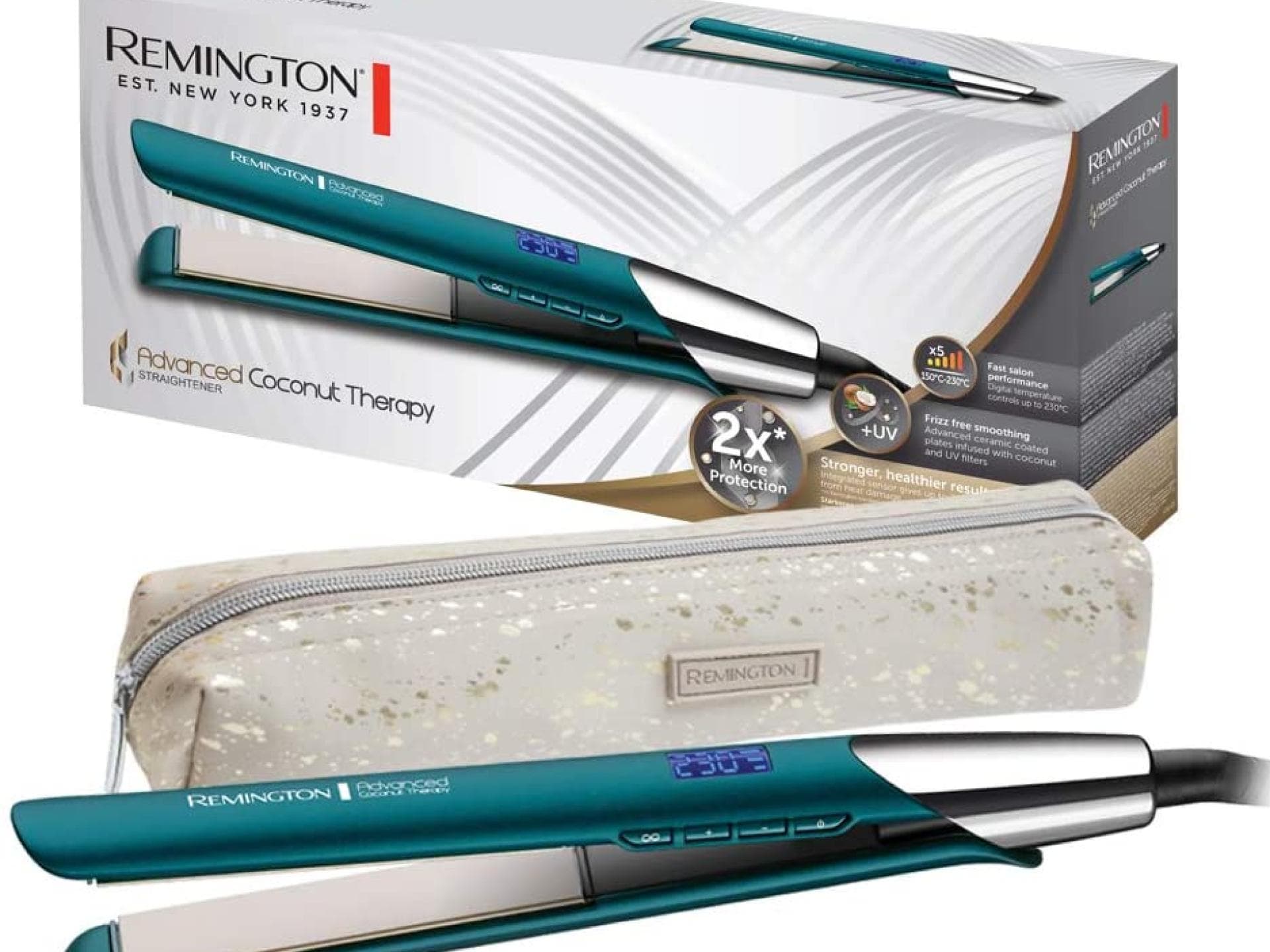 Das Remington "Advanced Coconut Therapy" Glätteisen