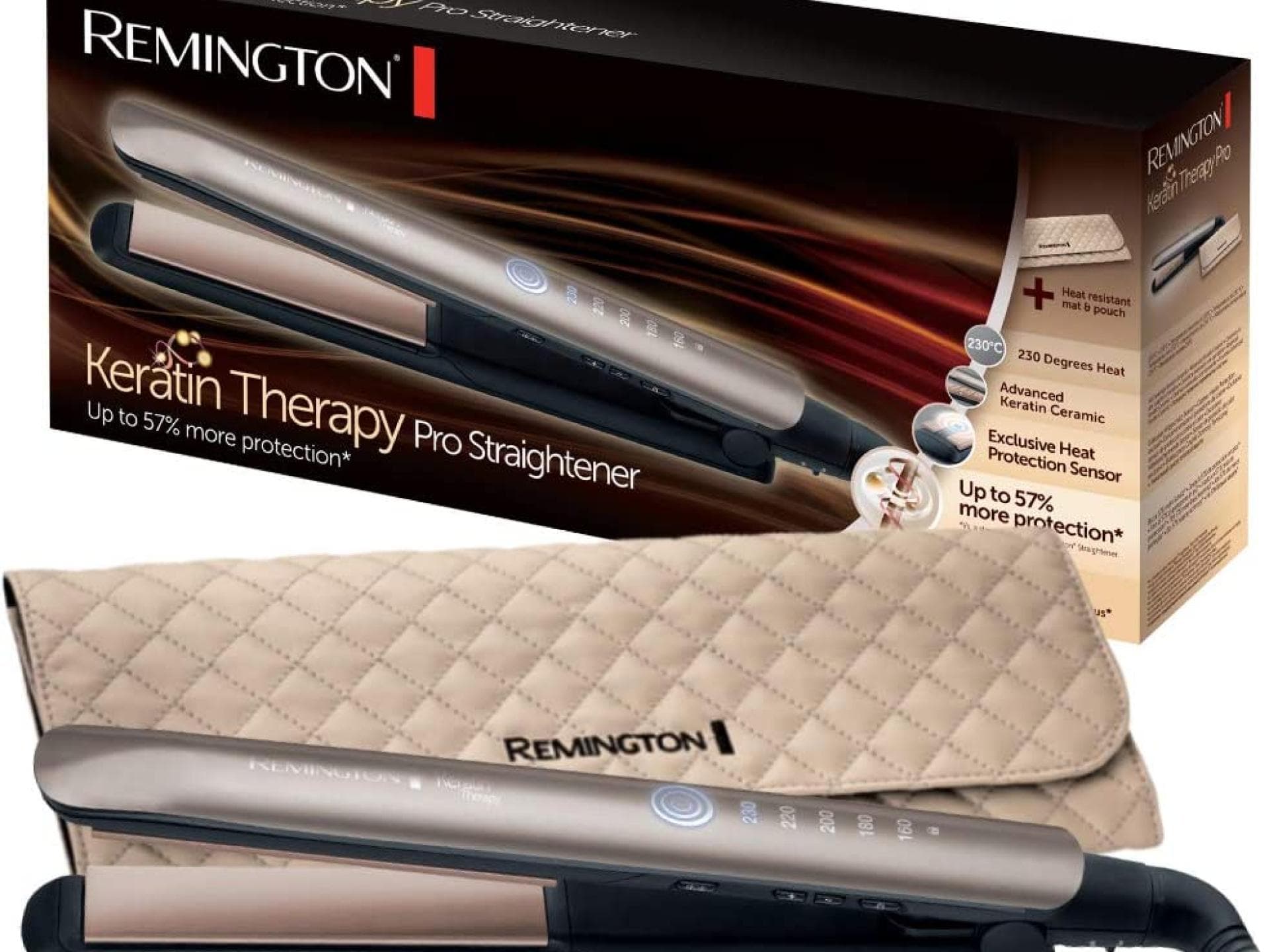 Remington Glätteisen Keratin Therapy 