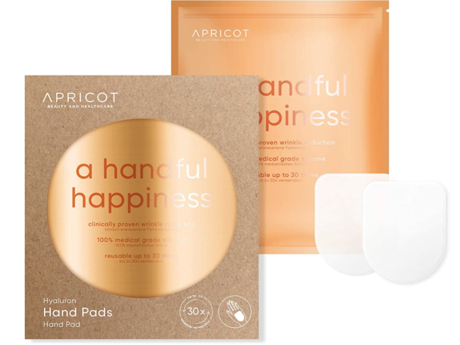Apricot Hand Pads mit Hyaluron